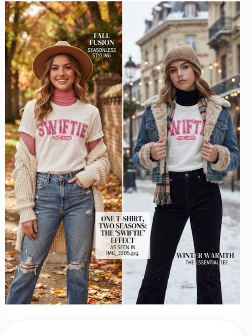 Rose Crystal Swiftie Tee from the brand Lola + The Boys Sz M Cotton
